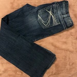 Silver jeans W 34 L34 bootcut jeans, medium rinse, GREAT Condition!!!